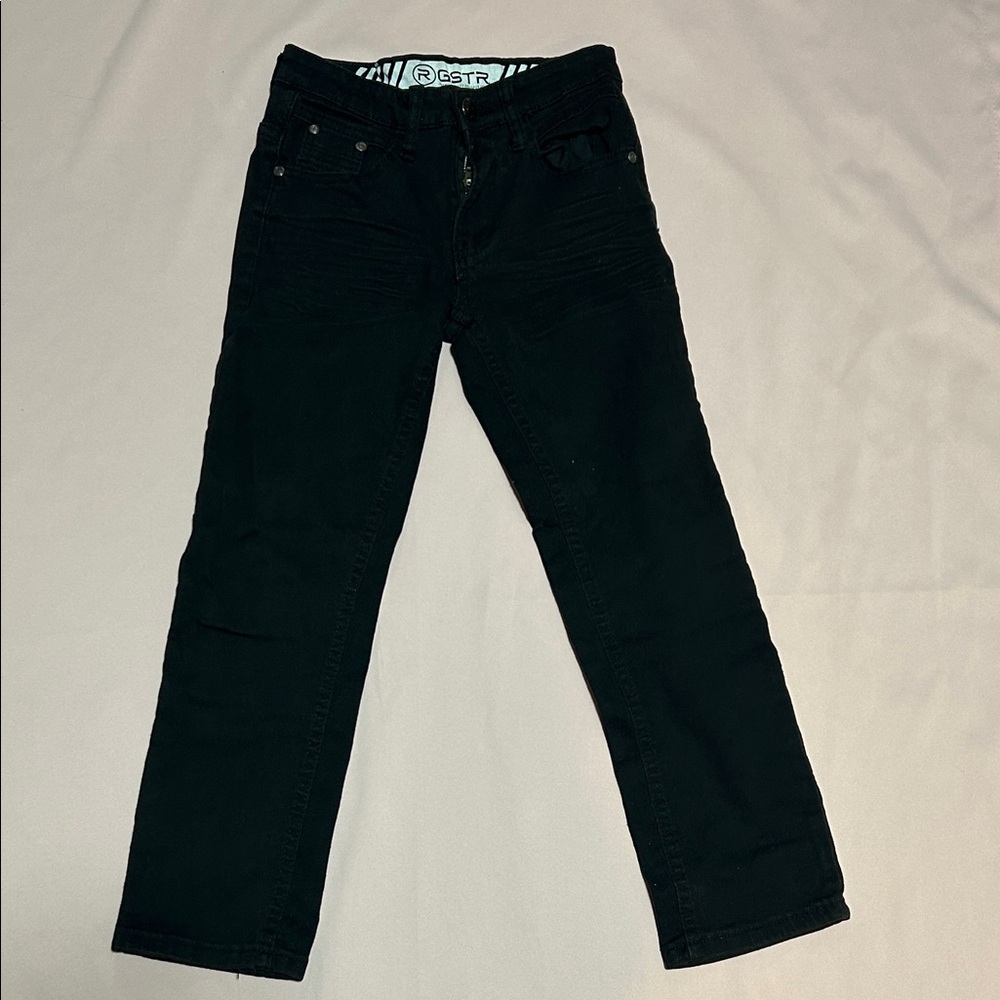 Boys super stretchy Black Jeans